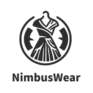 Artistic fashion logo with unique shapes and creative flair