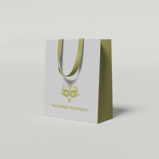 Fashion branding kit with folded garment tags and cards