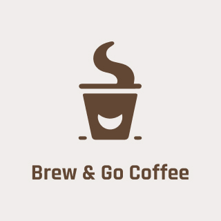 Logo per un'attività di caffè e bevande
