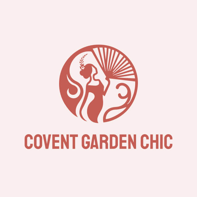 Elegant vintage typography logo template