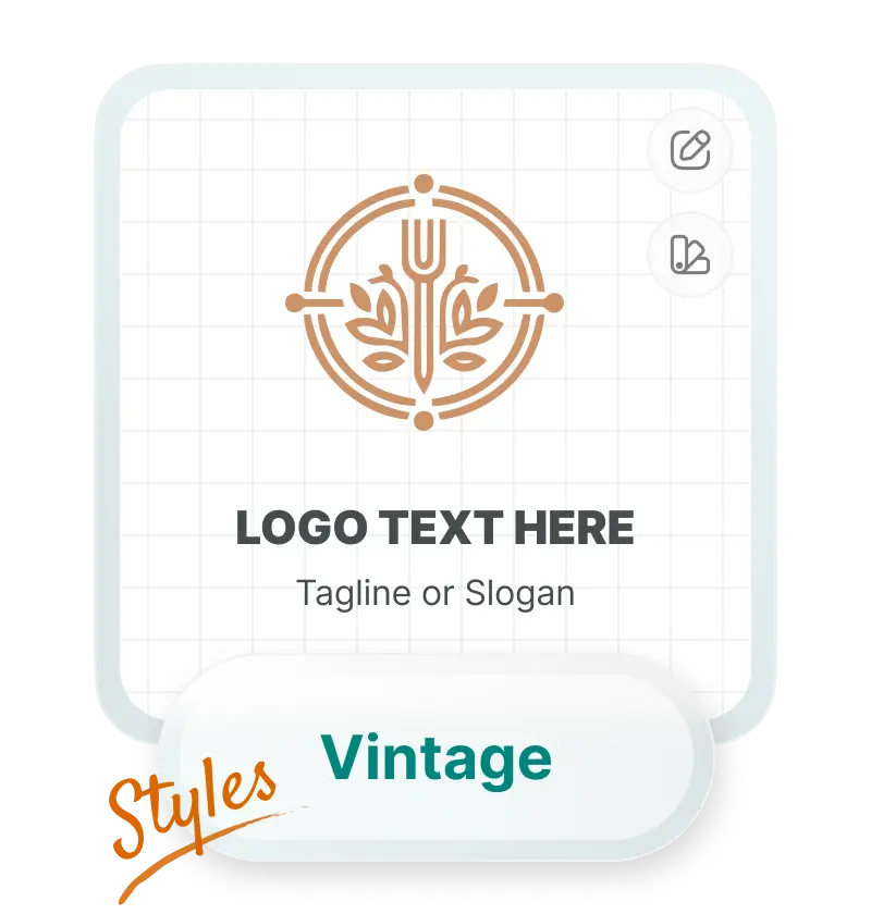designing classic vintage logos online