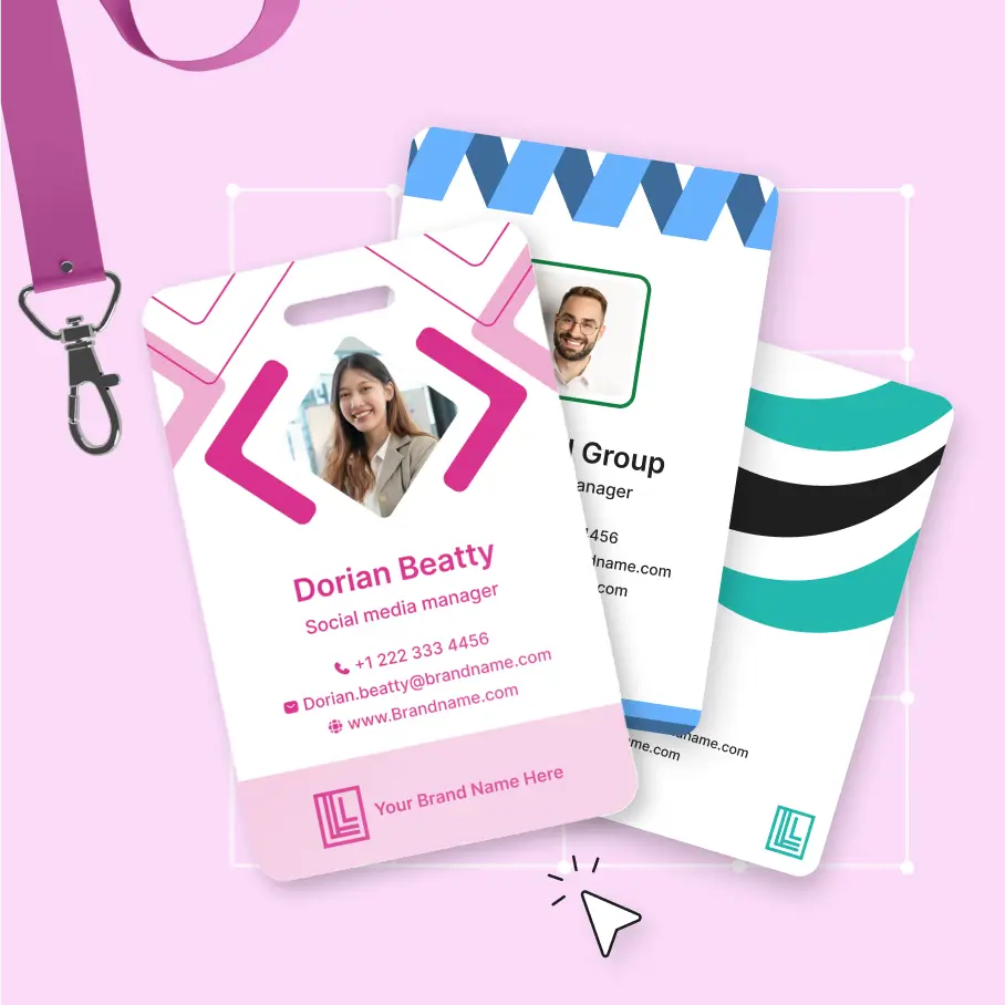 Langkah pertama membuat kartu identitas online adalah dengan mengunggah foto profil menggunakan pembuat kartu ID berbasis AI