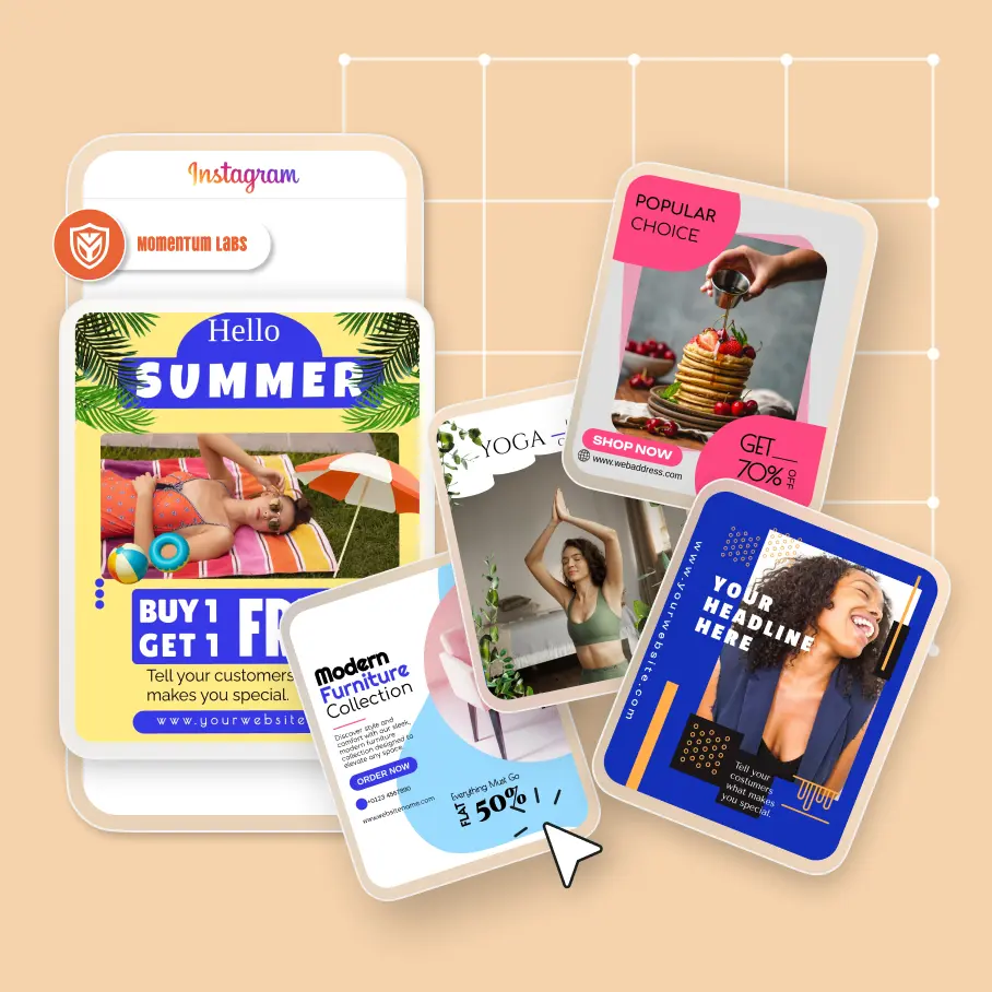 template posting Instagram yang dapat diedit gratis secara online