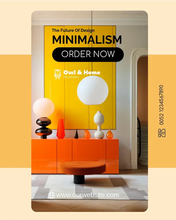 template posting Instagram untuk toko furnitur