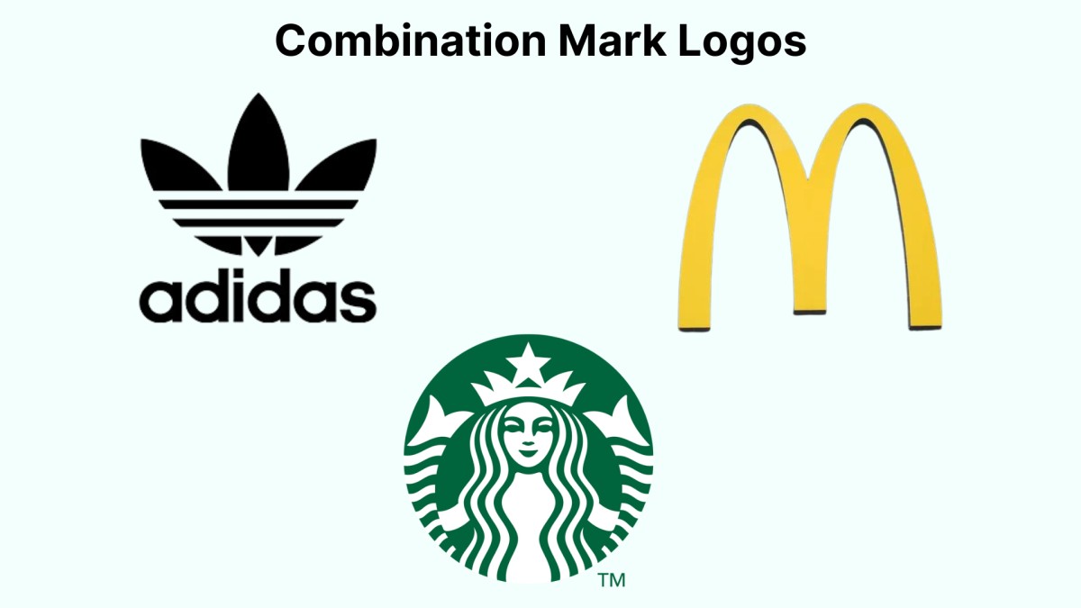 Combination mark logo examples