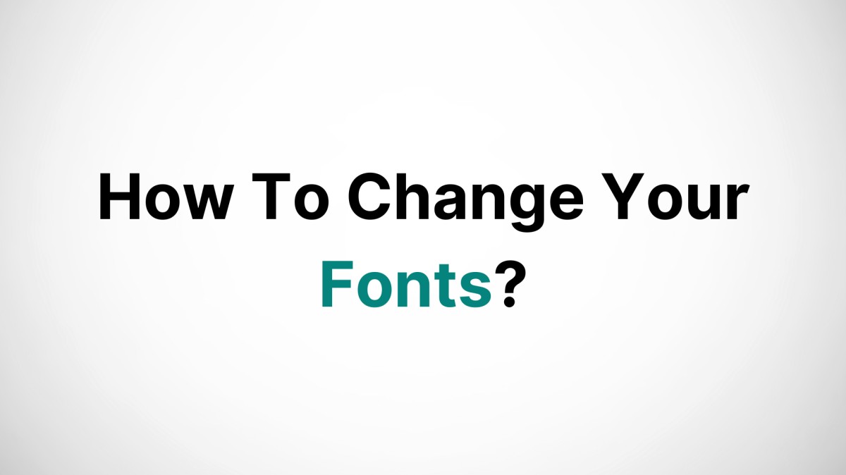 How to Change Your Logo Font using Zoviz