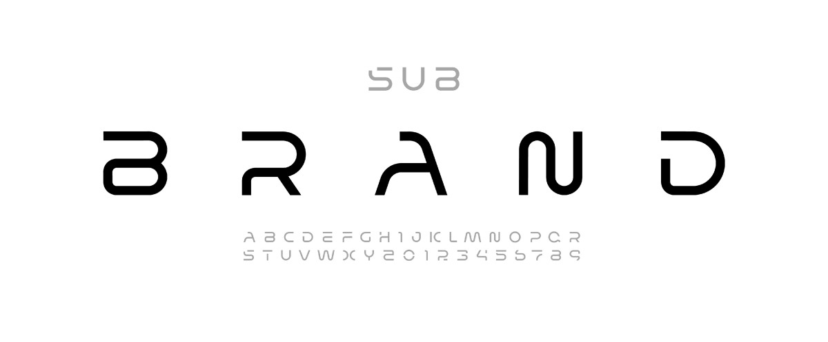 Typography of logo