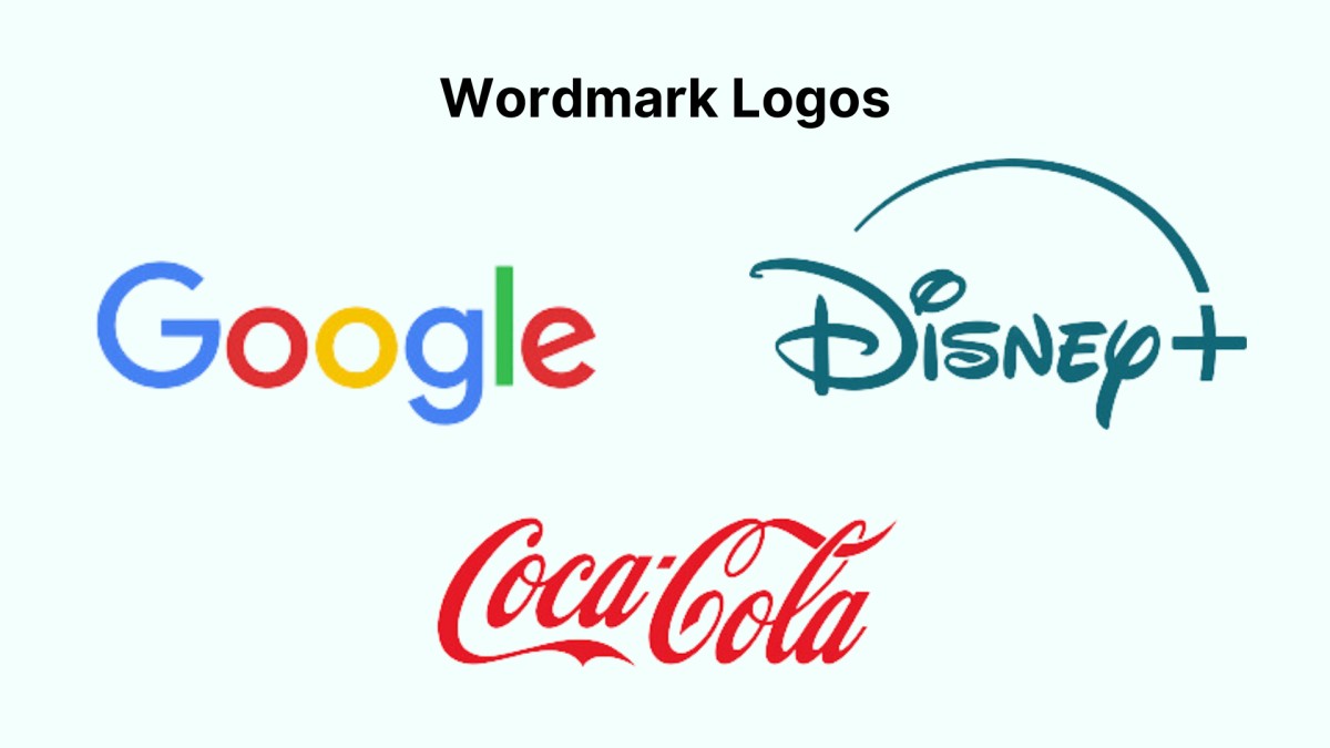 Wordmark logos examples