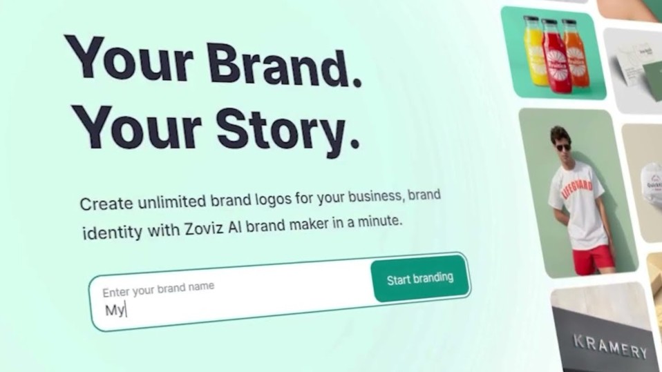 Zoviz logo maker tool