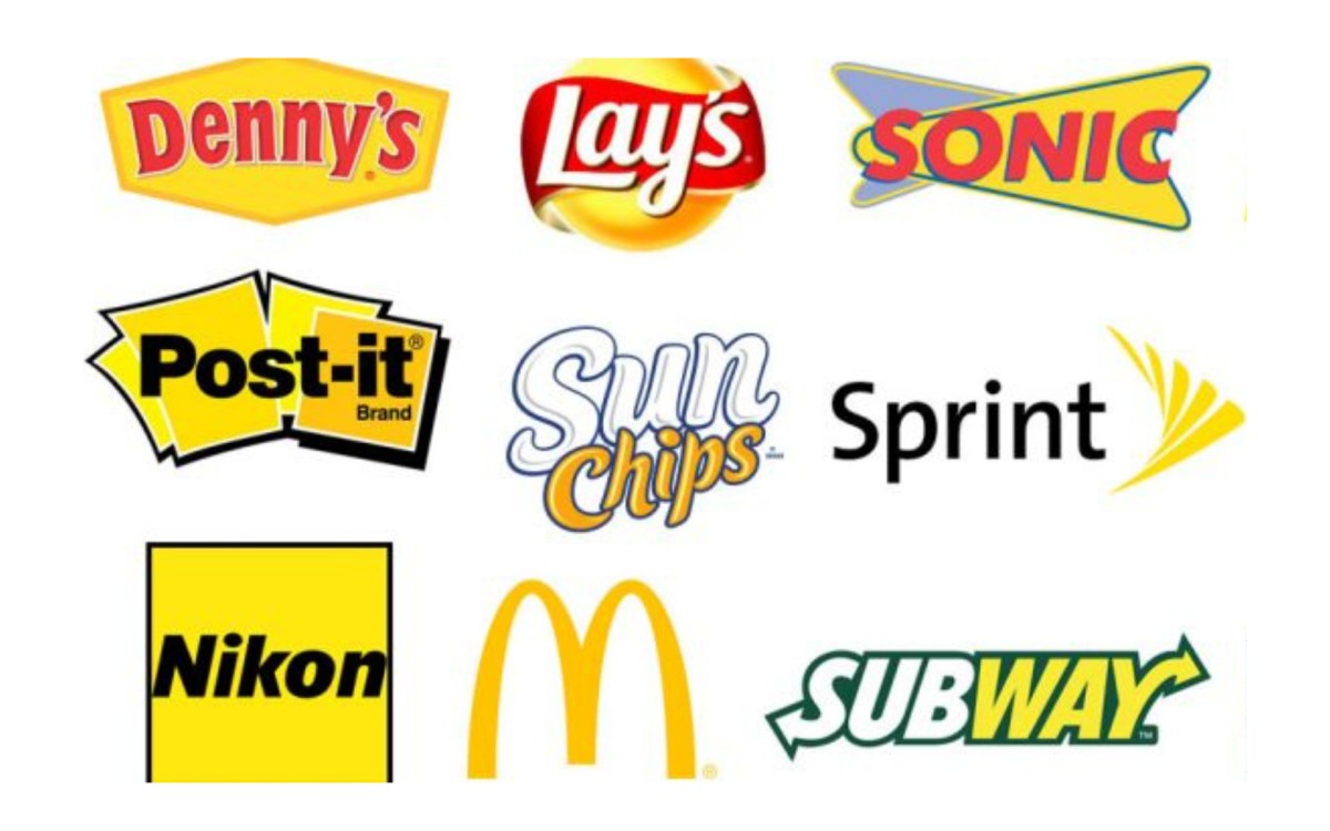 yellow logos